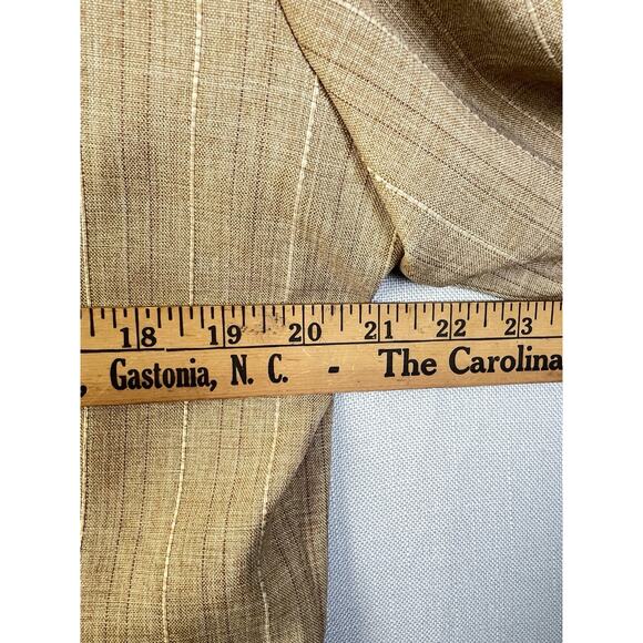 BGB Jacket Women 16 Tan Neutral Lightweight Business Office Work Classic - Picture 6 of 7